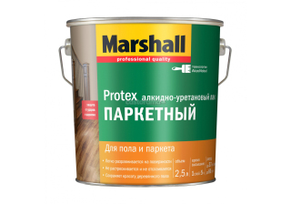 Лак Marshall Protex алкидно-уретановый паркетный матовый ( 0,75л)
